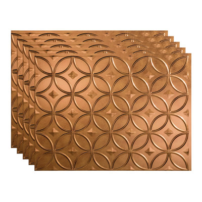 FASÄDE Rings Decorative Vinyl Backsplash 15 sq ft Kit