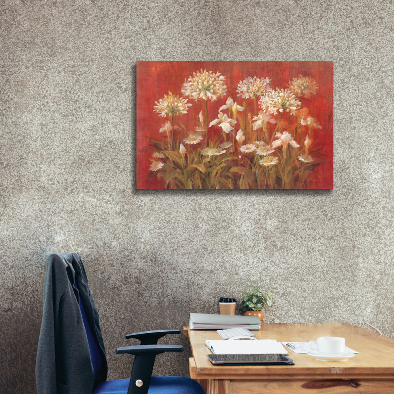  «Spring Blossoms» par Danhui Nai, art mural sur toile, H 26 po x l 40 po