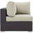 Convene Wicker Rattan Outdoor Patio Sectional Sofa Corner Seat-2007515485