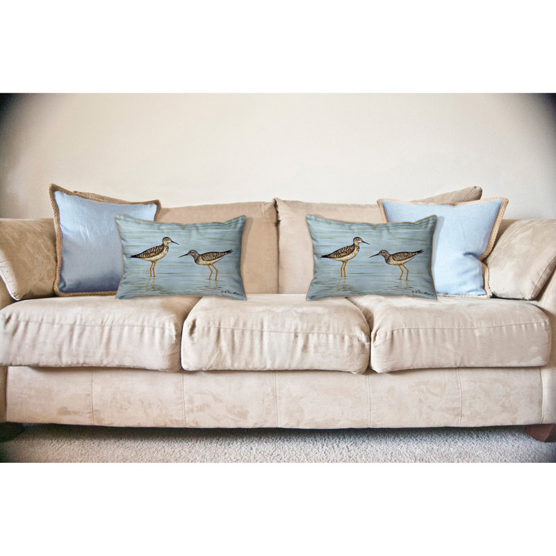 Housse et insert de coussin carré extérieur, Grand