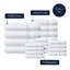 Ensemble de 20 serviettes en coton Delara-1199184619