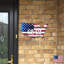 Support mural patriotique USA flag