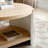 End Table, Small Side Table, Nightstand With 2-Layer Storage Shelves, Sofa Table-1454294294