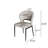 Modern 63" White Marble Dining Table Set With 4 Upholstered Chairs, Faux Leather Dining Chairs With Stainless Steel Legs, Rectangular Kitchen Table And Chair Set For Dining Room-1779502833-1779502835