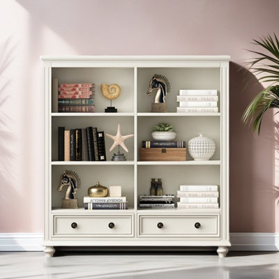 Bibliothèque de style campagne américaine