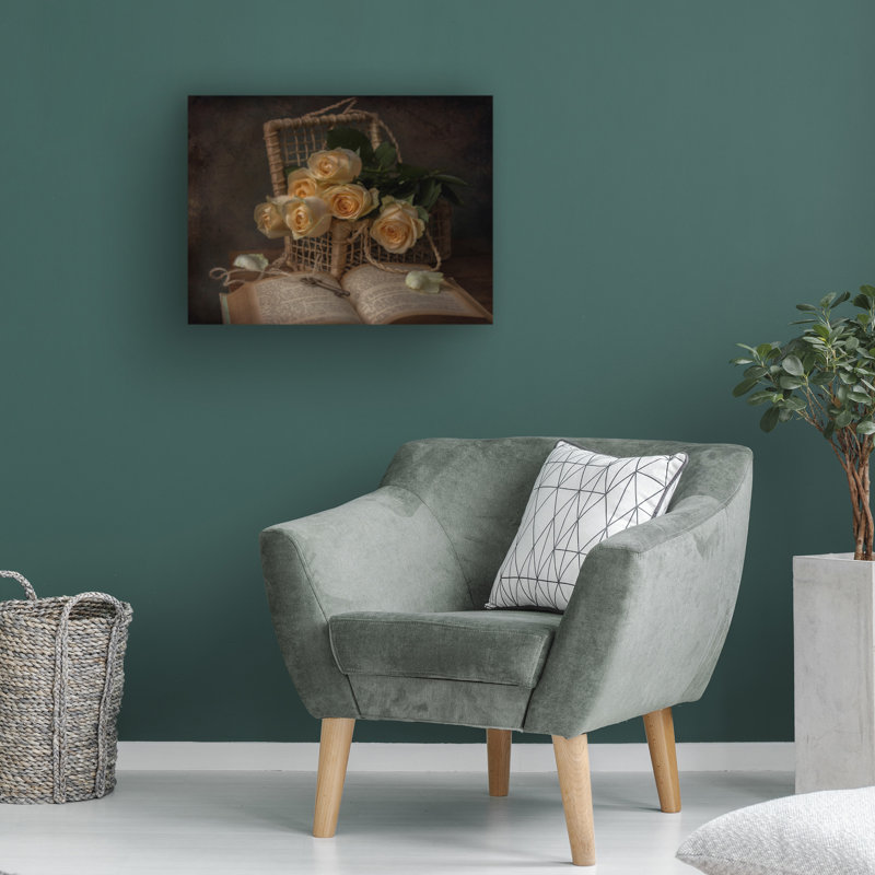 Œuvre sur toile «bolologic Margareth Perfoncio», H 14 po x l 19 po
