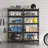 Tevis 60" H x 27.5" W x 12" D 5 Tiers Boltless Adjustable Storage Shelf Goods Rack-1090805073