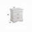 1Pc Traditional Classic 2-Drawers Nightstand Wooden Bedroom Furniture-1250766604