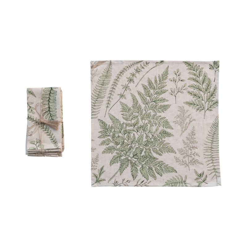 Ramell en coton animaux / serviette nature
