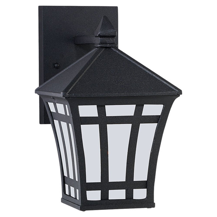 Herrington One Light Outdoor Wall Lantern from Generation Lighting , 9.88" H x 6" W x 9" D, No