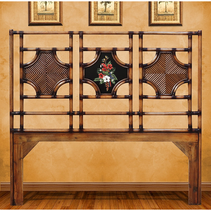 Polk Wicker Open-Frame Headboard