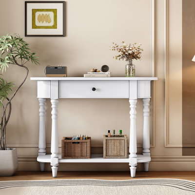 36"Wide 2-Drawer Chest with Open Shelf by Charlton Home