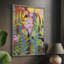 «Bold Bright & Wild I», reproduction encadrée - bois massif-610416139