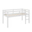 Lit mezzanine simple avec garde-corps et échelle-1817474380