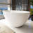 59'' x 29.5'' Soaking Solid Surface Bathtub