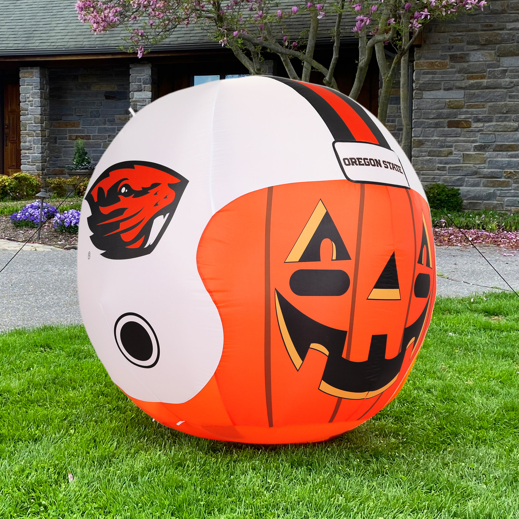 Sporticulture New England Patriots Inflatable Jack-O-Helmet