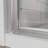 Shower Doors, Frameless Bi-Fold Swing Shower Door,1/4" (6Mm) Clear Tempered Glass Finish Hardware, Reversible Installation