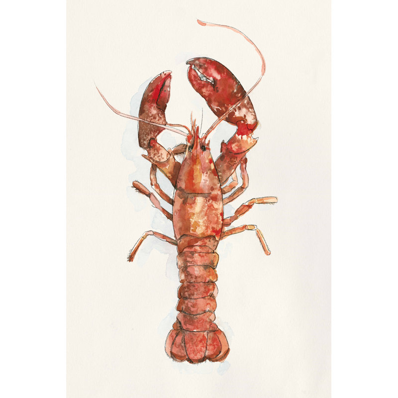 Homard salé II, H 48 po x l 32 po