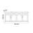 Elegant Retro Multifunctional Kitchen Island Suitable for Kitchens Living Rooms Dining Areas Breakfast Nooks