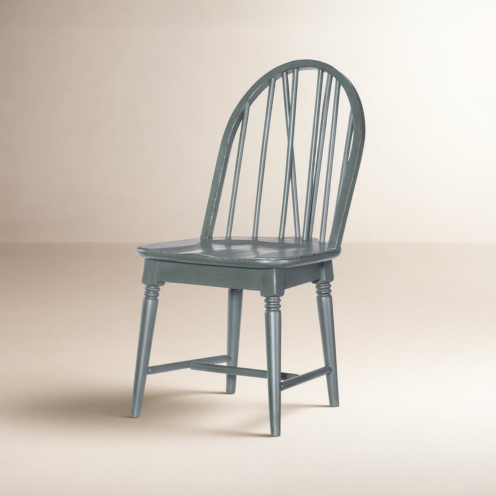 Country Living Oak Dining Chair, Green
