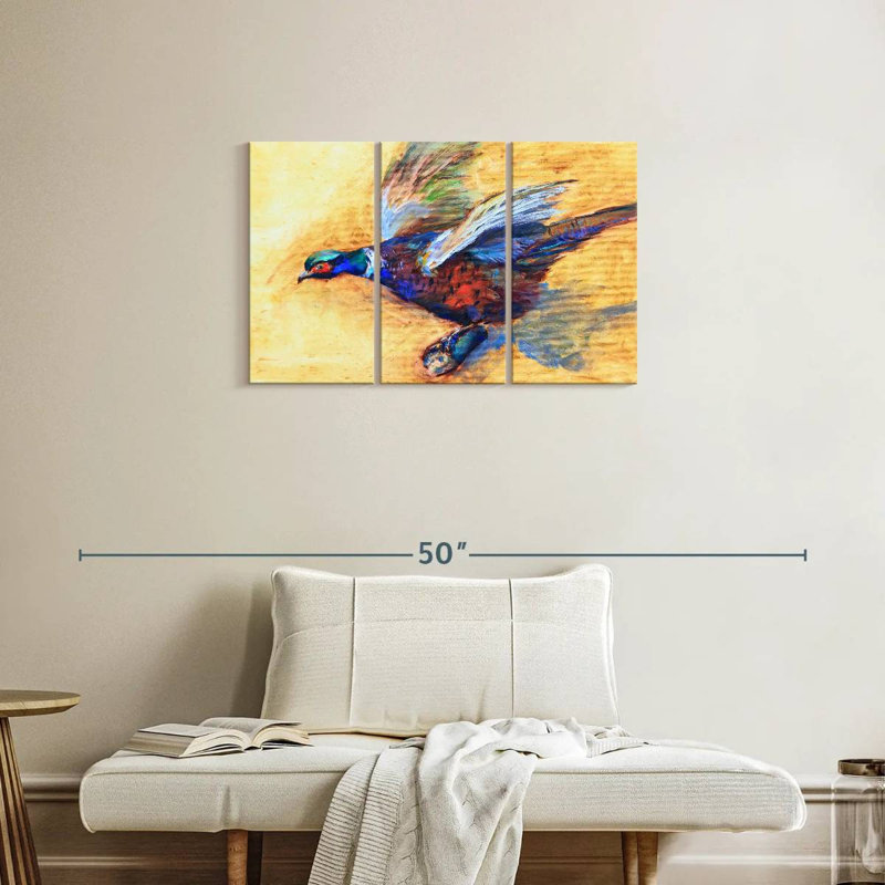 Brampt Pheasant, 20" H x 33" W