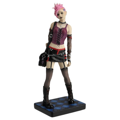 Punk Girl 9,65 po, résine de polyester