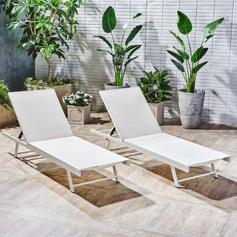 Méridienne de patio pour l'extérieur
