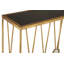 Mya 80cm Glass Top Console Table