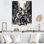 «Black and White Hip Hop Dance», art mural sur toile