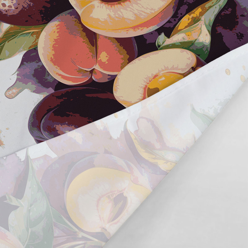 Fruit Peacotum Wall Tapestry, 68 po x 80 po