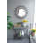 Maggie Galvanized Tray Table, Accent Table