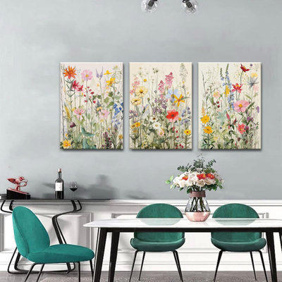3 Piece Wrapped Canvas Print