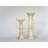 9'' H Wood Tabletop Candlestick
