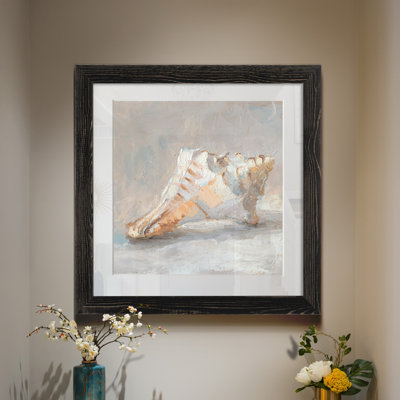 «Impressionist Shell Study I», reproduction d'art sur papier encadré