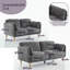 5 Seater Fabric Settee