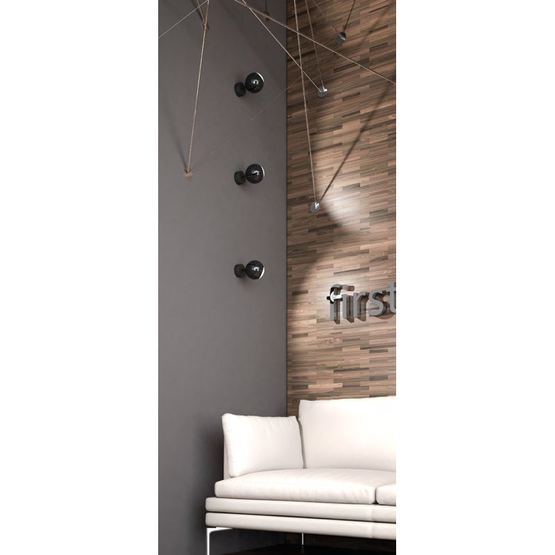 Bo-La - 6.31 Inch 11W 1 LED Flush/Wall Mount, Black