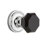 Classic Rosette with Waldorf Black Door Knob