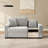 Modern Sofa Couch 63.2" Modular Sofa Upholstered Sofa Couch With Storage Armrest And Center Console For Living Room-124468419-124468422