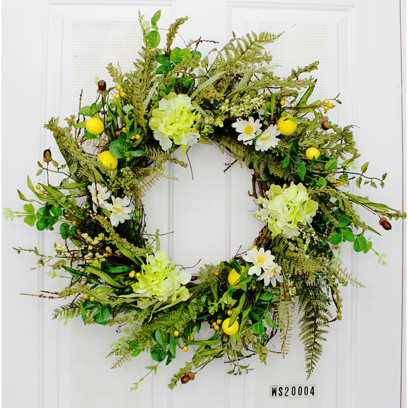 Faux Berry Foam 24'' Wreath