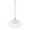 Moore Pendant in Aged Brass