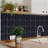 4'' W x 4'' L Vinyl Peel and Stick Mosaic Tile