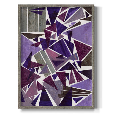 Purple Dream I Framed Print - Solid Wood