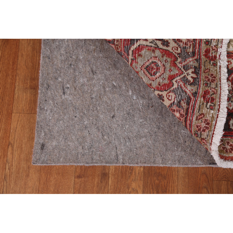Tapis rouge en laine 9 x 11