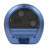 QHT018LLH Travel Clock, Metallic Blue-75992995
