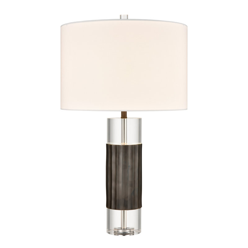 Lampe de table 1 lumière de 30 po Journey - noire