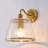 Modern Brushed Gold Wall Sconce