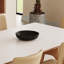 Table de salle à manger moderne et simple en bois de frêne durable-107385390