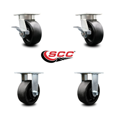 Roulettes pivotantes Kingpinless