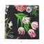 Flora Fauna White Cotton Sateen Cocktail Napkins-173570062