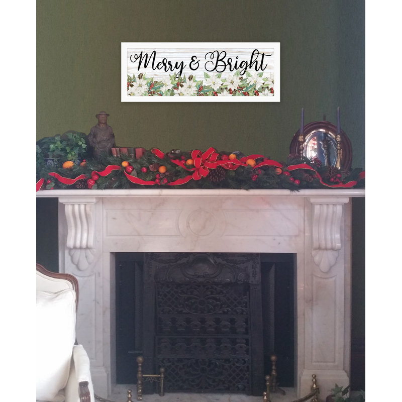 Décoration murale Innaloo Merry And Bright, Cadre blanc